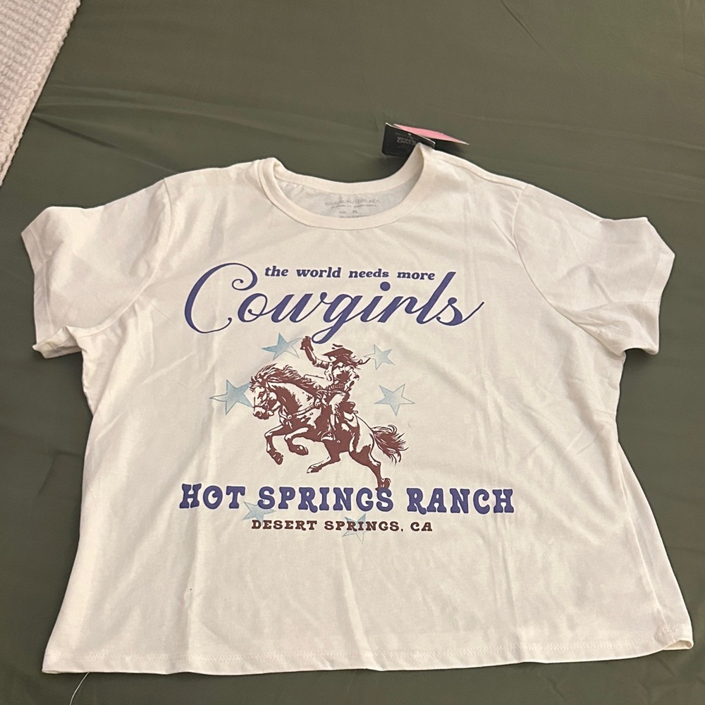 Grayson Threads White Cowgirls Tee